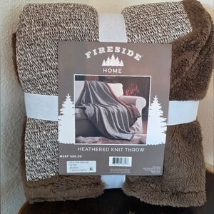 NWT Fireside Home Throw Blanket